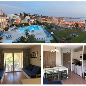 Apartment T2 Coudouliere Les Rivages Front De Mer, Six-Fours-les-Plages
